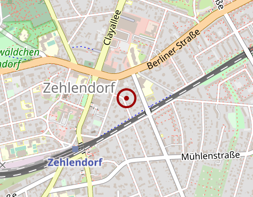 Karte: Schlüsselzentrale Dahlem