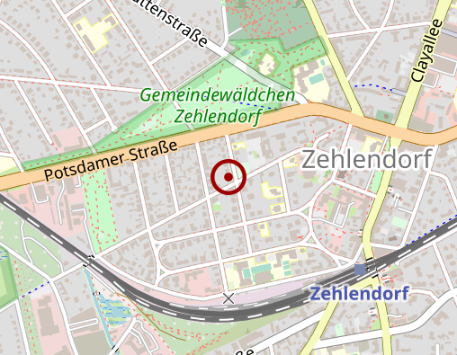 Karte: Weg der Mitte Seniorenservice