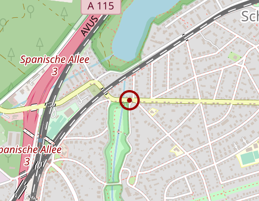 Karte: Evangelisches Krankenhaus Hubertus Krankenhausbetriebs gGmbH