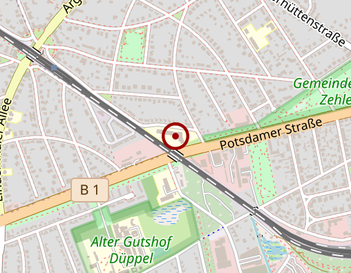 Karte: DOMICIL Seniorenpflegeheim Fürstenstrasse GmbH