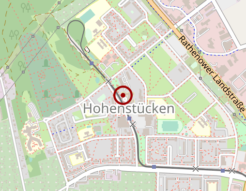 Karte: Senioren- u. Pflegezentrum Brandenburg gGmbH Quartier "Martha Piter"