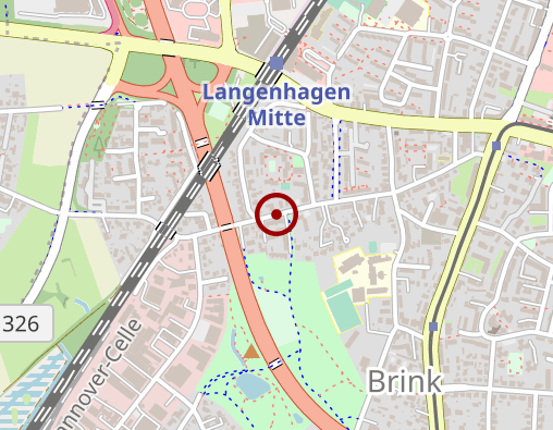 Karte: Ambulanter Pflegedienst Vorwerk-Gerth