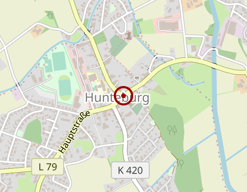 Karte: Tagespflege Wittlager Land Hunteburg