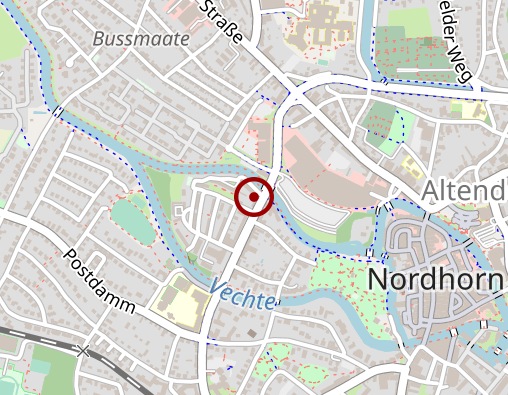 Karte: Pflegedienst am Stadtring