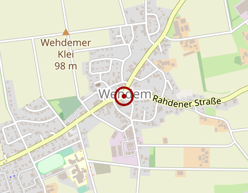 Karte: Sanitätshaus Stemweder Berg