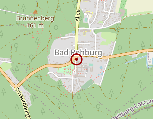 Karte: Krankenhaus für Suchtkranke