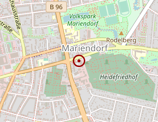 Karte: Hahn Bestattungen