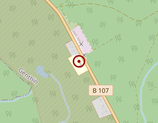 Karte: Johanniter Seniorenhäuser GmbH Johanniter-Haus Genthin-Wald