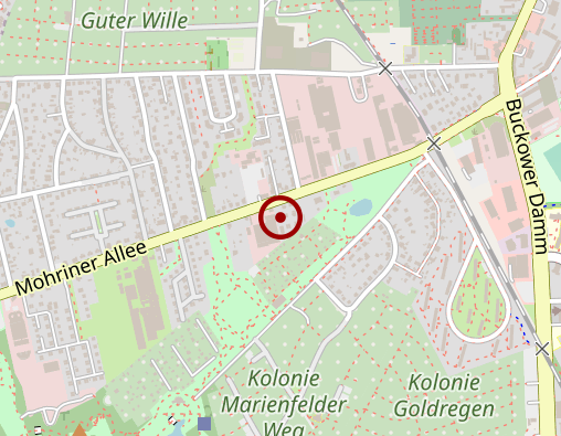 Karte: PRO-LIFE GmbH Tagesstätte Mohriner Allee