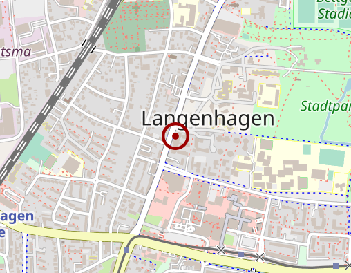 Karte: AWO Jugend- und Sozial- dienste gGmbH City-Park-Residenz Gerontopsych. Bereich