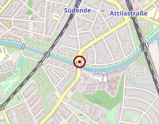 Karte: Diakonie-Haltestelle Lankwitz