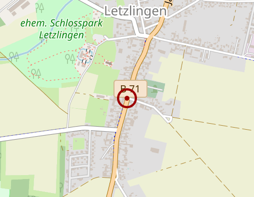 Karte: Helferkreis des ambulanten Betreuungsdienstes