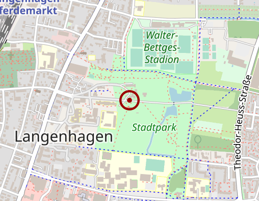 Karte: Landeshauptstadt Hannover Anni-Gondro-Pflegezentrum im Eichenpark Gerontopsychiatrie