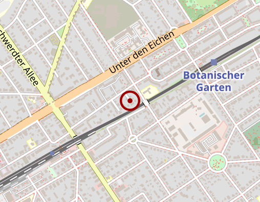 Karte: HISB Betreuungsdienste Berlin-Süd Jürgen Klingelhöfer-Noe