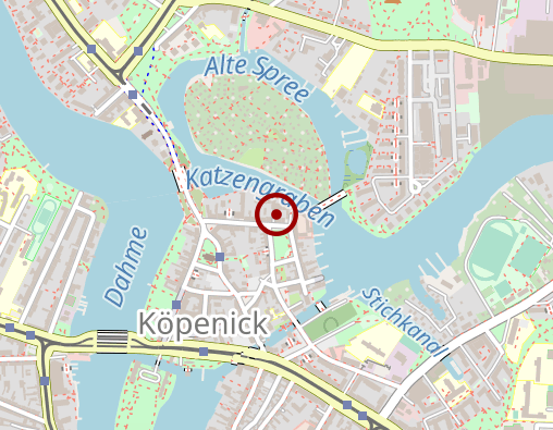 Karte: PRK Physiotherapeutisches Rehabilitationszentrum Köpenick Gesellschaft mit beschränkter Haftung