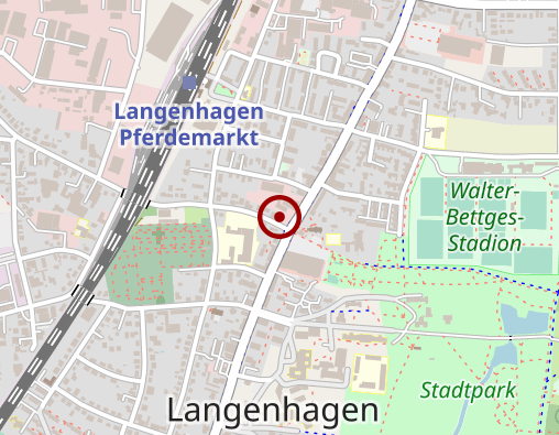 Karte: Bestattungsinstitut Richard Eggers GmbH