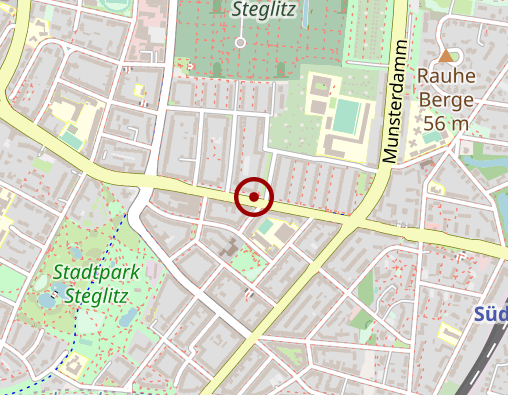 Karte: Pflegestation Burmeister GbR Gabriele und Klaus Burmeister