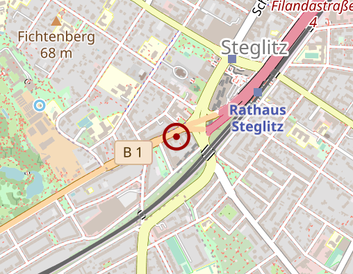 Karte: Klink Martin Physiotherapie