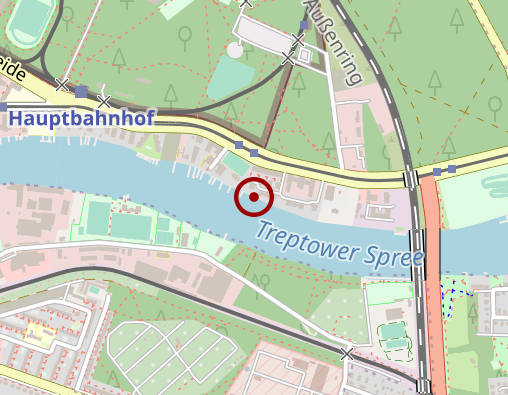 Karte: REHA Zentrum Köpenick GmbH Rehabilitationszentrum