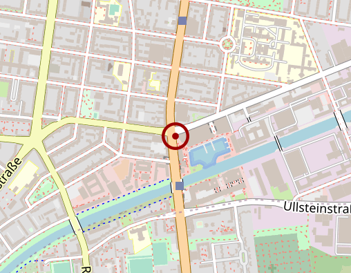 Karte: Arcaden-Apotheke EKZ Tempelhofer Hafen