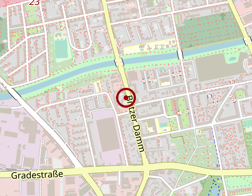 Karte: Geriatrisch-gerontopsychiatrische Tagespflege - VIA Pflege gGmbH