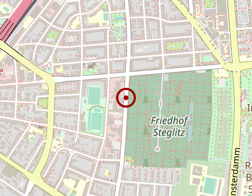 Karte: Bärolina Haustierbestattungen, Bärliner Tierfriedhof Steglitz, K. Mitschke