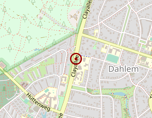 Karte: Residenz Dahlem