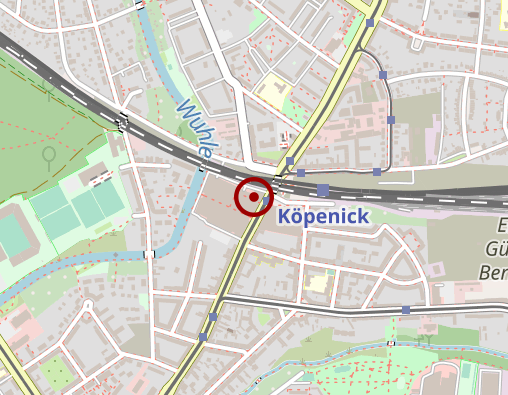 Karte: Apotheke im Forum Köpenick