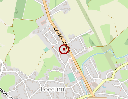 Karte: Praxisgem. Loccum P. u. J. Hilgenberg, A. Preiskorn Drs. med.