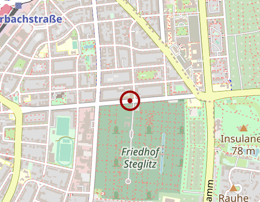 Karte: Reha-Steglitz - Betreuungsgruppen und Besuchsdienst für Menschen mit psychischen Erkrankungen