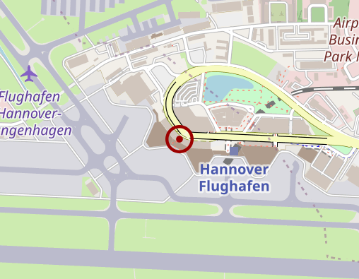 Karte: Airport-Apotheke