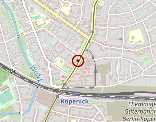 Karte: Apotheke im Gesundheitsforum Köpenick