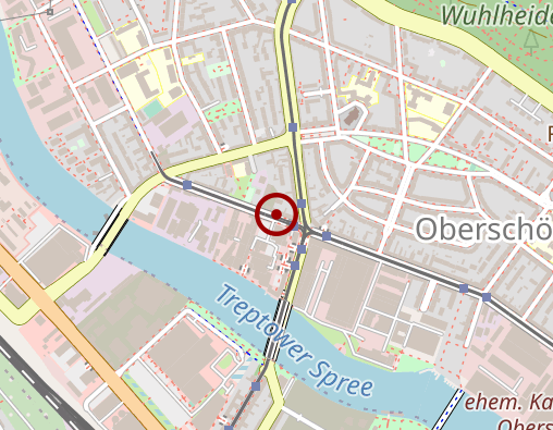 Karte: Alma Via an der Spree