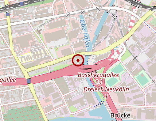 Karte: VfJ GmbH Anerkannte Werkstatt für Behinderte der Vereinigung für Jugendhilfe Behindertenwerkstätten