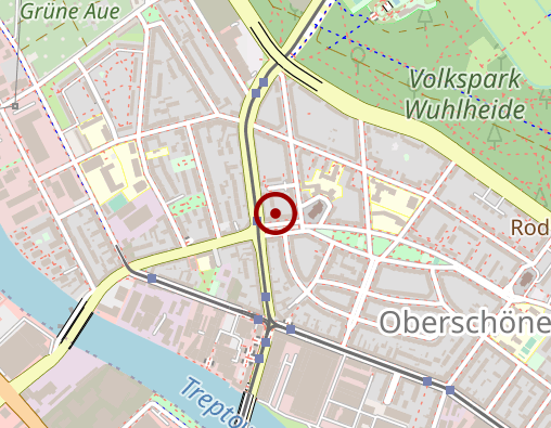 Karte: Physiotherapie am Markt Griechische Allee 3 Physiotherapie