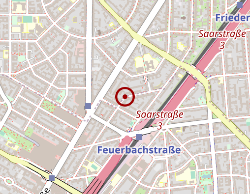 Karte: Alltagsbegleitung für Menschen mit Demenz und ältere Menschen mit Pflegebedarf: Besuchsdienst, Gruppenangebote, Tanzcafé