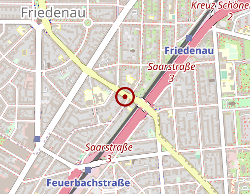 Karte: Sanus Pflegedienst