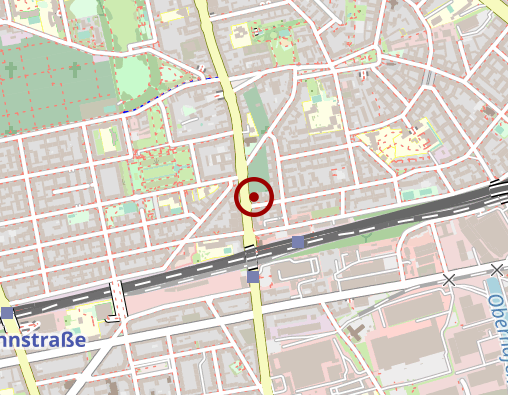 Karte: Forster, Annette und J. Albert Kiehne Krankengymnastik