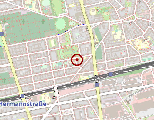 Karte: Sozialpsychiatrisches Pflegezentrum "Am Körnerpark"