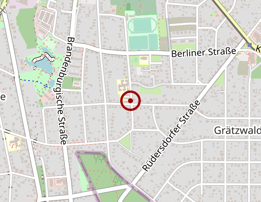 Karte: Seniorenwohn- und -pflegeheim Schöneiche