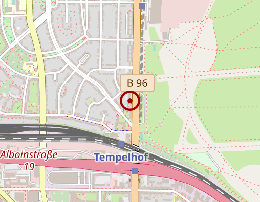 Karte: Korpus Berlin Krankengymnastikpraxis,Osteopathie, Rehabilitation,Prävention GmbH