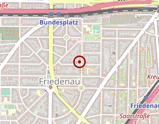 Karte: arche medica Akademie für Heilpraktiker