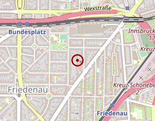 Karte: Tagespflege Diakoniestation Schöneberg