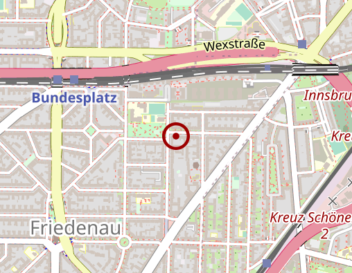 Karte: Mackert Daniela Dr.med. Psychotherapeutin für Erwachsene