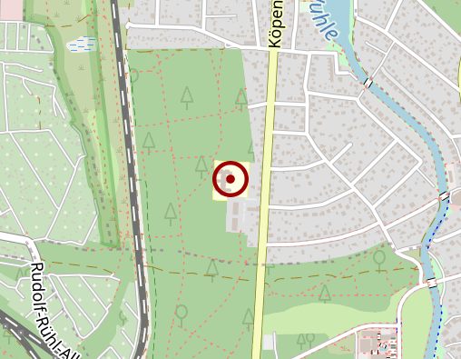 Karte: Haus der Betreuung und Pflege Biesdorf-Süd