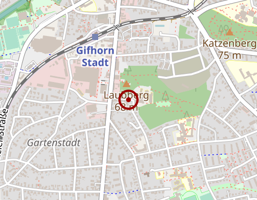 Karte: Deutsches Rotes Kreuz Friedrich-Ackmann-Haus Altenwohn- und Pflegeheim