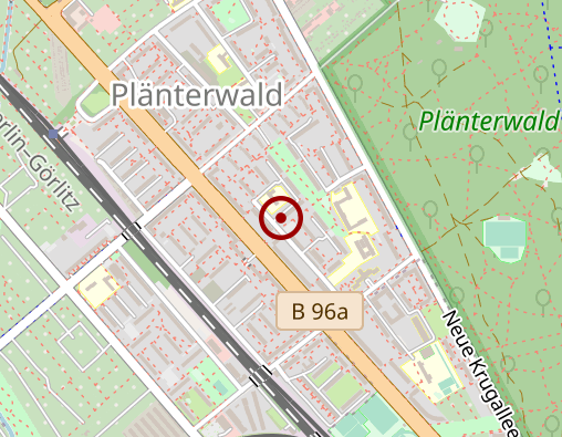 Karte: Sicherheitstechnik Müller Plänterwald