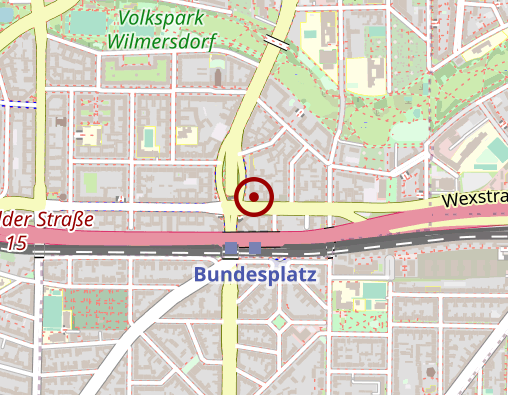 Karte: Marten Herbert Praxis für Psychotherapie