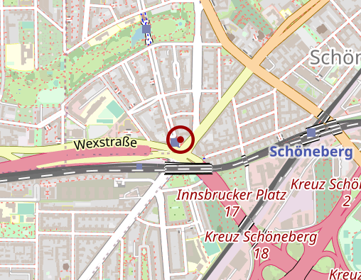 Karte: Apotheke am Innsbrucker Platz