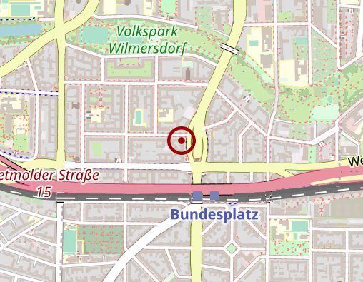 Karte: Apotheke am Bundesplatz